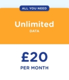SIM only Unlimited Data £20pm Unlimited calls & text (12GB eu roaming) Contract free, cancel anytime superdrugmobile (Three)