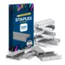 SOL 5000 Bulk Supply 26/6 Staples Durable Steel Anti-Jam and Multipurpose Design, Compatible with Standard Staplers, Use for Office, Home and School Paper Binding
