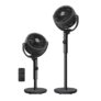 SONGMICS 20 dB Quiet Pedestal Fan with Remote, Cooling Air Circulator, 120135 Oscillating 15 Speeds 15 h Timer 3 Modes Adjustable Height