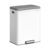 SONGMICS 2x30L Dual Kitchen Bin Stainless Steel