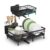 SONGMICS Dish Drying Rack, Large Extendable Dish Drainer Rack