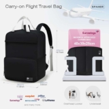 SPAHER Cabin Bag 40x30x25cm Eurowings / easyJet Underseat Carry on Luggage – Sold by SPAHER GROUP-UK / FBA