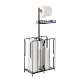 SRD Double-Sided Freestanding Multi-Level Paper Towel Rack