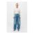 ST. AGNI Balloon High Rise Wide Leg Jeans, 90s Blue