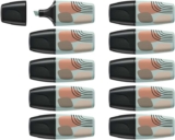 STABILO BOSS MINI Naturevibes – Highlighter – Pack of 10 – Earth Green