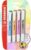STABILO swing cool Pastel – Highlighter – Pack of 4 – Dusty Grey, Frozen Fuchsia, Breezy Blue, Pale Orange