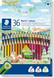 STAEDTLER 187 CD36 Noris Colour Triangular Pencils – Assorted Colours (Pack of 36)