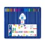 STAEDTLER Ergosoft Triangular Colour Pencils, 24 Pack, Assorted Colours