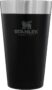STANLEY Adventure Stacking Beer Pint 0.47L – Travel Mug Keeps Drinks Cold for 4 Hours – Stainless Steel Thermal Cup – Stacks Infinitely – Double Wall Vacuum Insulation – Dishwasher Safe – Matte Black