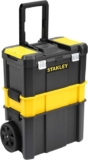 STANLEY Essential Rolling Workshop Toolbox, 3-in1 Stackable Units, Portable Tool Solution, STST1-80151 W/Voucher