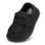 STQ Kids Leather Slip-on School Shoes, All-Black, UK 5