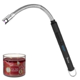 SUPRUS Candle Lighter Electric Flameless Lighter Rechargeable USB lighter With Safe Button Black/Green – Sold By SUPRUSUK FBA