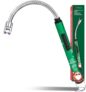 SUPRUS Candle Rechargeable Electric Arc Lighter Stainless Steel Housing & Hanging Hook with 360 Flexible Neck (Christmas Green)