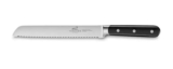 Sabatier Egide 20cm Bread Knife (Black Handle with Stainless Steel Rivets) – w/Code