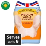 Sainsburys 1.6kg British Fresh Medium Whole Chicken
