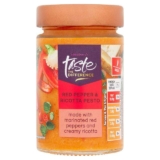 Sainsburys Red Pepper & Ricotta Pesto, Taste the Difference 190g
