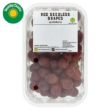 Sainsburys Red Seedless Grapes 500g (Nectar Price)