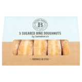 Sainsburys Sugared Ring Doughnuts x5 – Nectar Price