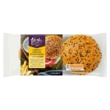 Sainsburys Taste the Difference 4 x Brioche Burger Buns / Seeded Buns / Hot Dog Rolls – Nectar Price
