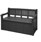 Salzburg Storage Bench – Grey , Free C&C