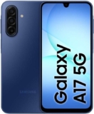 Samsung Galaxy A17 5G, AI Smartphone, Slim 7.5mm Frame, 50MP Camera, 128GB Storage, 4GB Memory, 5000 mAh Battery, Blue, (UK Version)