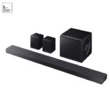 Samsung HW-QS750F 5.1.2 speaker channels for Dolby Atmos and DTS:X compatibility, delivering cinematic sound – With Code