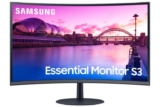 Samsung LS27C390EAUXXU 27 Curved FullHD 1080p Monitor with Speakers – 1920×1080, HDMI, Displayport, Freesync
