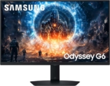 Samsung Odyssey Gaming G6 LS27FG606EUXXU 27 QHD 1ms 350Hz Gaming Monitor – 2560×1440, HDMI 2.1, Displayport