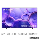 Samsung UE55U8000FKXXU 55 Inch LED 4K Ultra HD Smart TV – Discount at Checkout