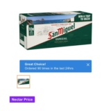 San Miguel Premium Lager Beer 10x440ml