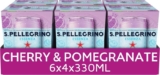 San Pellegrino Essenza Sparkling Water Cherry & Pomegranate Lightly Flavoured 24x330ml – £10.80 S&S
