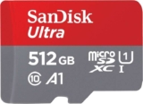 SanDisk 512GB Ultra microSDXC Card SD Adapter, Up to 150MB/s