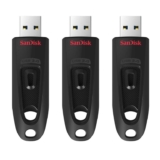 SanDisk Ultra 64GB USB Flash Drive USB 3.0 up to 130MB/s Read – Pack of 3