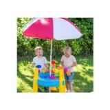 Sand and Water Table with Sun Umbrella