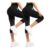 Sanpetix 2 Pack Womens 3/4 Leggings with Pockets