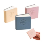 Satiskid Set of 3 Pocket Watercolor Sketchbooks, 5x5cm, 48 Sheets (96 Pages)