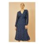 Save £13 on Yumi Navy Foil Print Midi Dress at Yumi