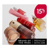 Save 15% & £15 worth Point on Spend £70 Free Lip Oil with £90 Spend on Clarins