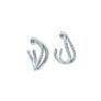 Save 48% on Ted Baker Silver Wayva Crystal Wave Hoops at Argento