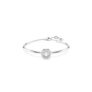 Save 50% on Swavorski Silver Dextera White round Cut Bangle at Argento