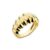 Save 56% on Argento Gold Chunky Dome Ring at Argento