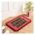 Scallop Edge Home Sweet Home Coir Mat Pink/Red