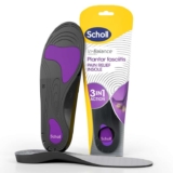 Scholl in-Balance Orthotics Plantar Fasciitis Insoles – Size 4.5-6.5 – With Voucher
