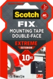 Scotch-Fix Double-Sided Extreme Exterior Mounting Tape, 19mm x 1,5m