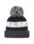 Sealskinz Foulden Water Repellent bobble hat – black with grey and white version 2 in S/M, Amazon
