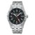 Seiko 5 Sports Field GMT Bracelet Watch 39.4mm Automatic Black SSK023K1