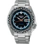 Seiko Mens Analogue Automatic Watch Checker Flag Special Edition