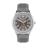 Sekonda Fly Mens 42mm Pilot Watch with Alloy Case, Analogue Display,Leather Strap, available in Grey/ Black available for £16.80