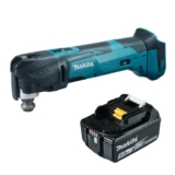 Selection of Makita, DeWalt, or Milwaukee Multi-tool 5Ah battery