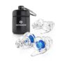 Senner MusicPro Reusable Earplugs for Concerts with Lightweight Aluminium Case